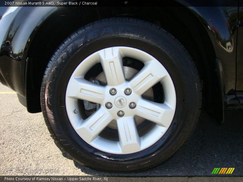Super Black / Charcoal 2007 Nissan Murano S AWD