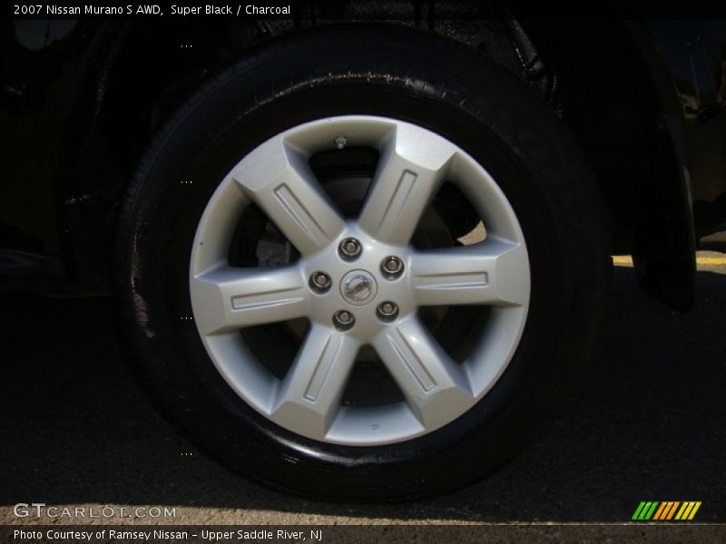 Super Black / Charcoal 2007 Nissan Murano S AWD