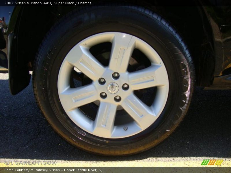 Super Black / Charcoal 2007 Nissan Murano S AWD