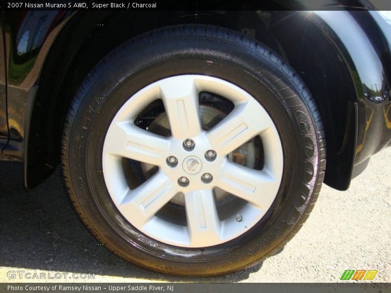 Super Black / Charcoal 2007 Nissan Murano S AWD