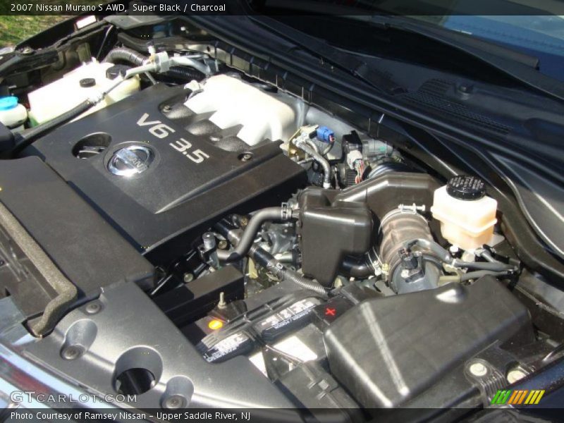 Super Black / Charcoal 2007 Nissan Murano S AWD