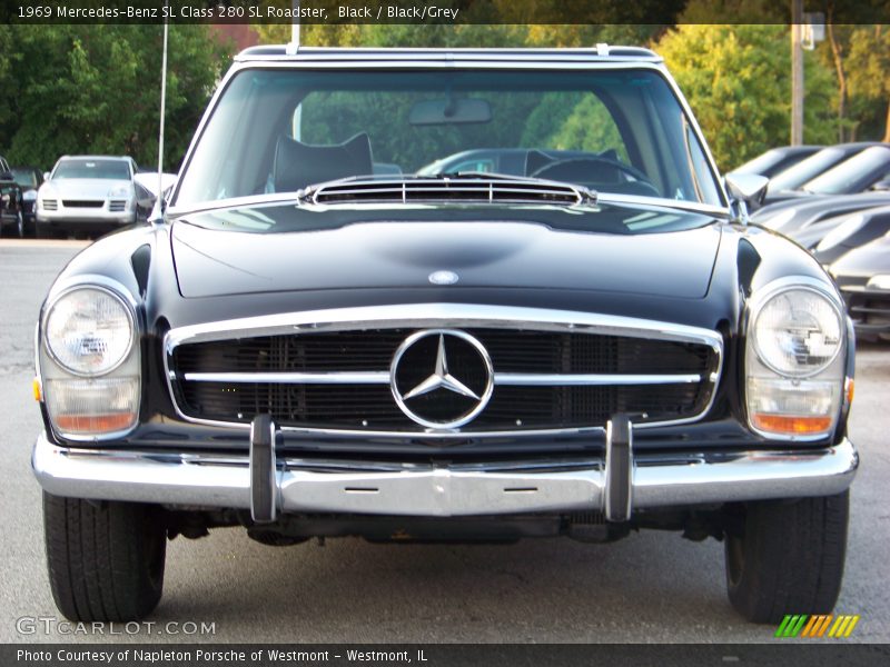 Black / Black/Grey 1969 Mercedes-Benz SL Class 280 SL Roadster