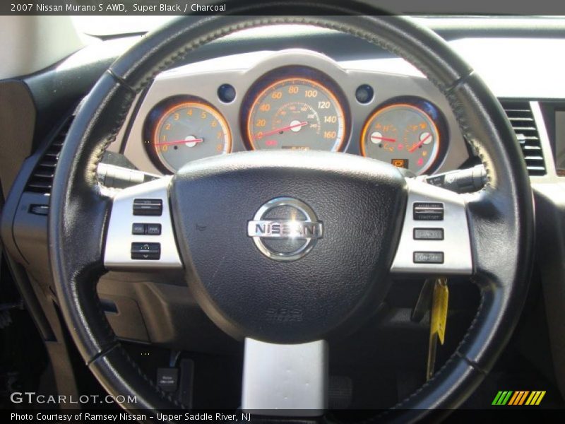 Super Black / Charcoal 2007 Nissan Murano S AWD