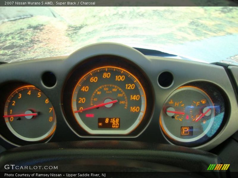 Super Black / Charcoal 2007 Nissan Murano S AWD