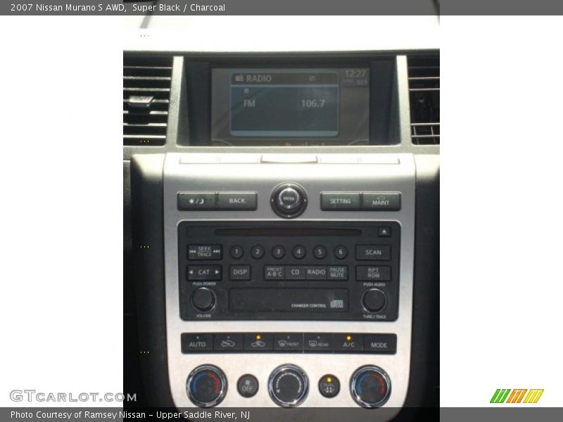 Super Black / Charcoal 2007 Nissan Murano S AWD