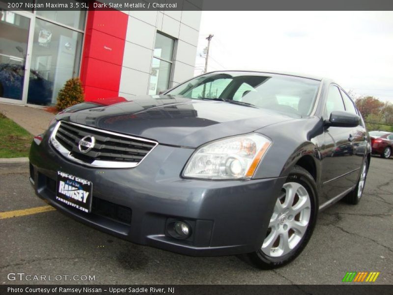Dark Slate Metallic / Charcoal 2007 Nissan Maxima 3.5 SL