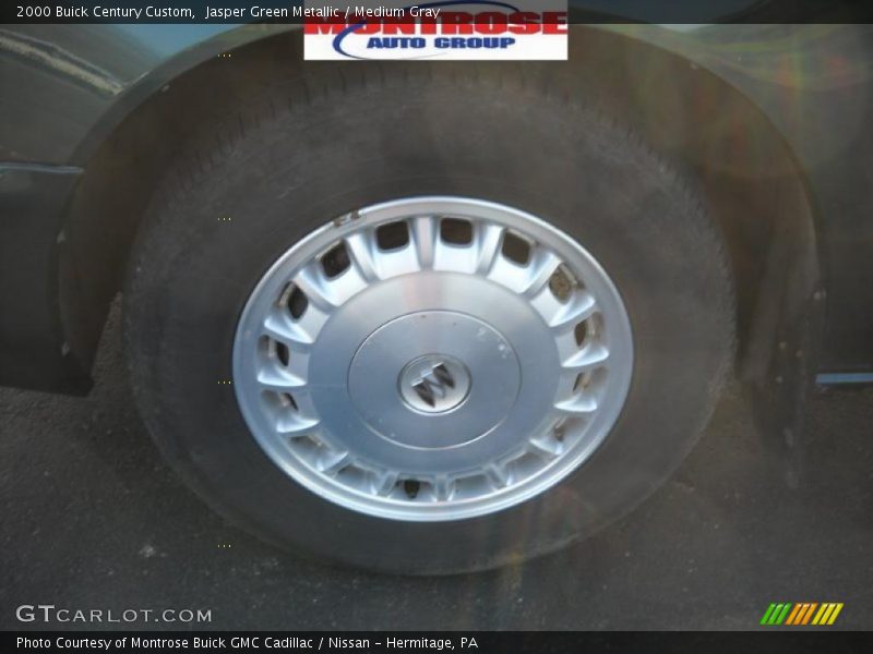 Jasper Green Metallic / Medium Gray 2000 Buick Century Custom
