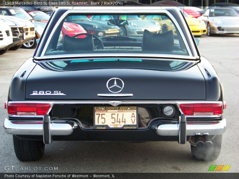 Black / Black/Grey 1969 Mercedes-Benz SL Class 280 SL Roadster