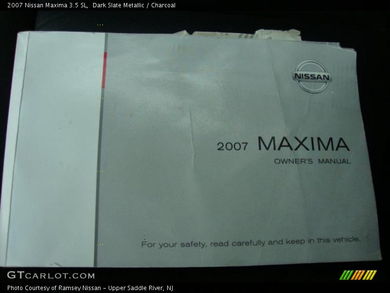 Dark Slate Metallic / Charcoal 2007 Nissan Maxima 3.5 SL