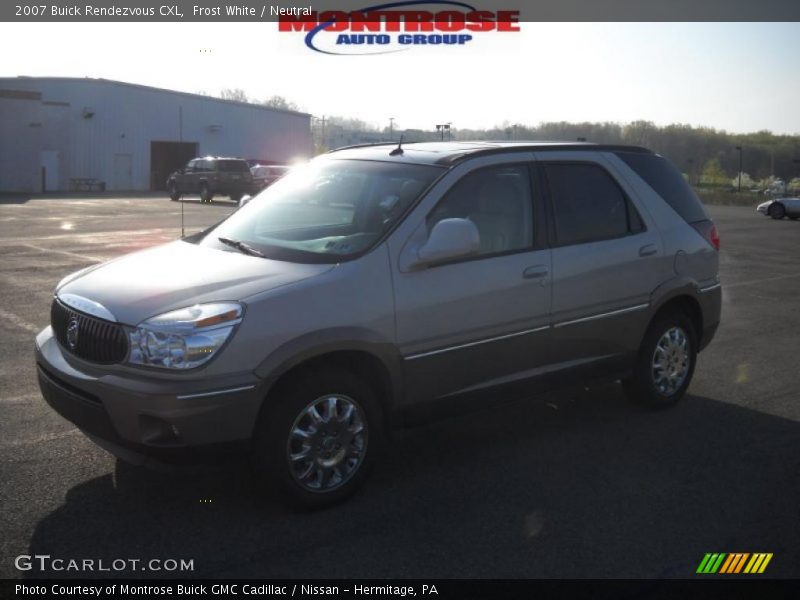 Frost White / Neutral 2007 Buick Rendezvous CXL