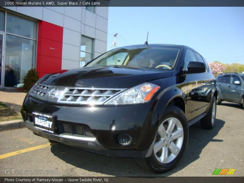 Super Black / Cafe Latte 2006 Nissan Murano S AWD