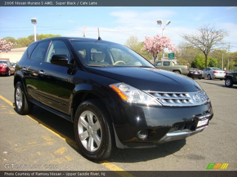 Super Black / Cafe Latte 2006 Nissan Murano S AWD
