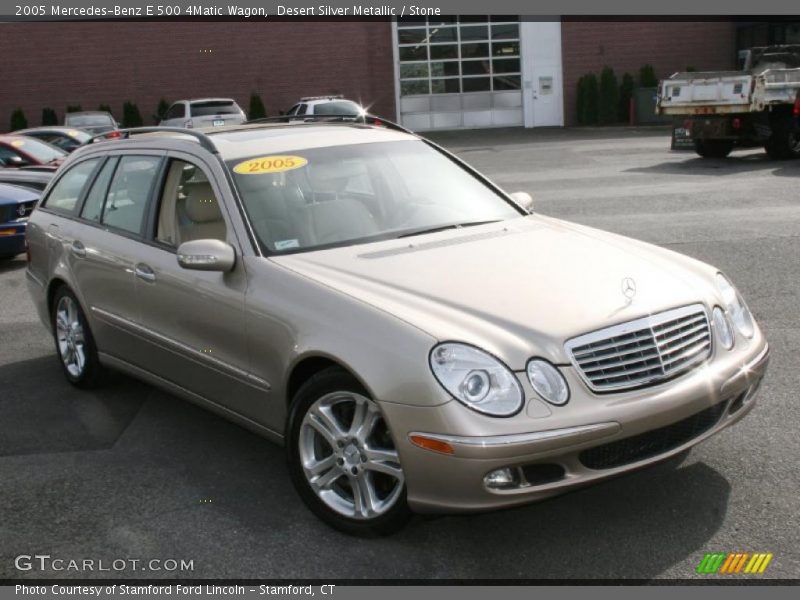 Desert Silver Metallic / Stone 2005 Mercedes-Benz E 500 4Matic Wagon