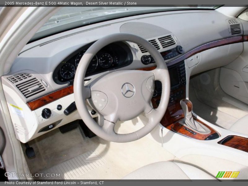 Desert Silver Metallic / Stone 2005 Mercedes-Benz E 500 4Matic Wagon