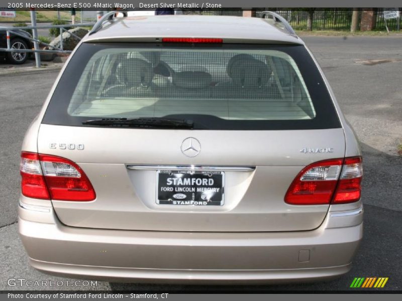 Desert Silver Metallic / Stone 2005 Mercedes-Benz E 500 4Matic Wagon