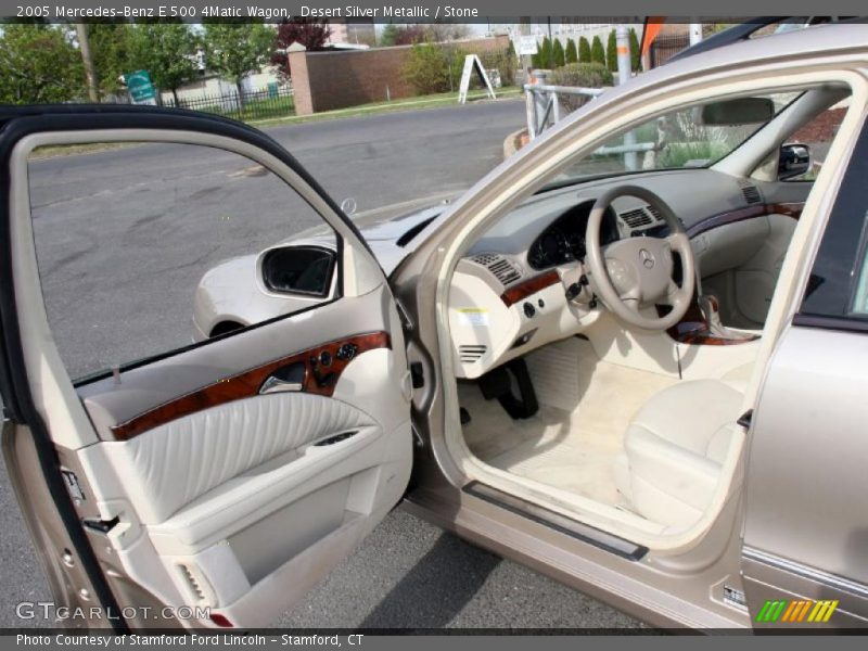 Desert Silver Metallic / Stone 2005 Mercedes-Benz E 500 4Matic Wagon