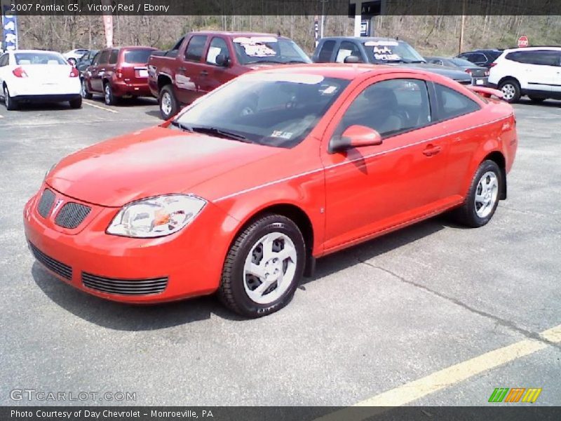 Victory Red / Ebony 2007 Pontiac G5
