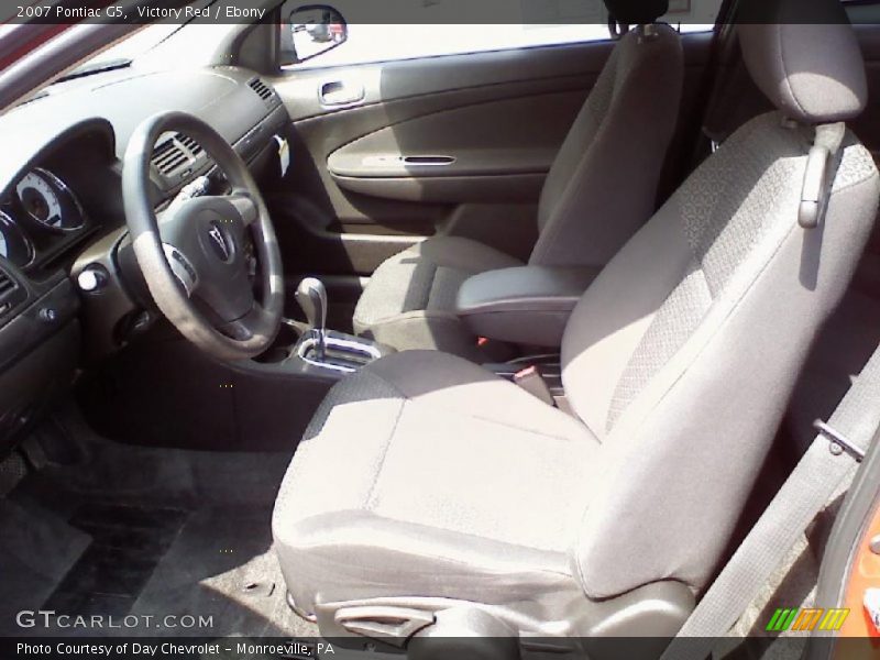 Victory Red / Ebony 2007 Pontiac G5