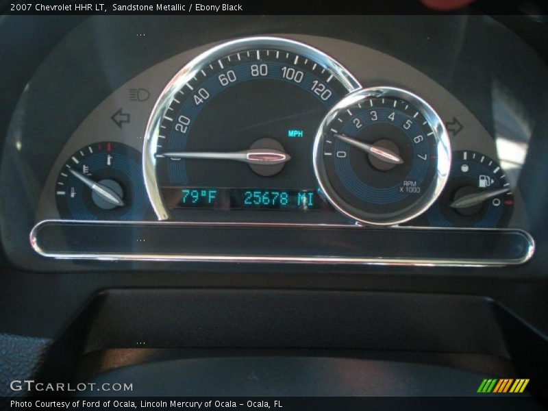Sandstone Metallic / Ebony Black 2007 Chevrolet HHR LT