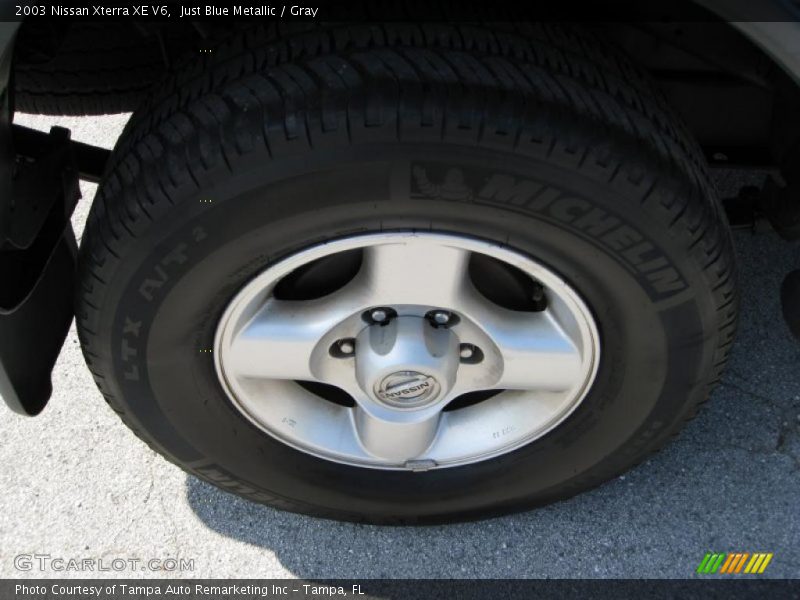 Just Blue Metallic / Gray 2003 Nissan Xterra XE V6