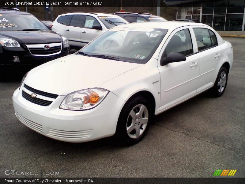 Summit White / Gray 2006 Chevrolet Cobalt LS Sedan