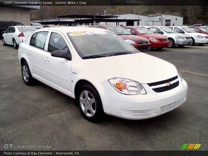 Summit White / Gray 2006 Chevrolet Cobalt LS Sedan