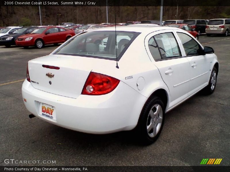 Summit White / Gray 2006 Chevrolet Cobalt LS Sedan