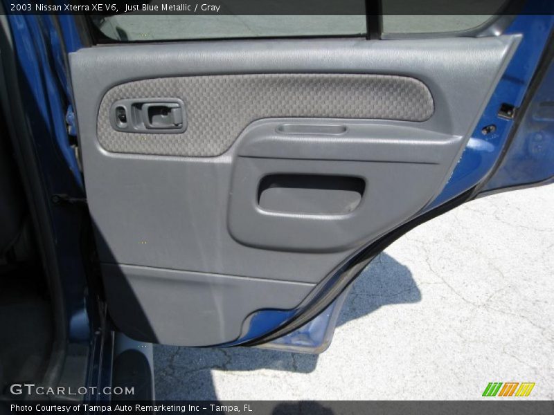Just Blue Metallic / Gray 2003 Nissan Xterra XE V6