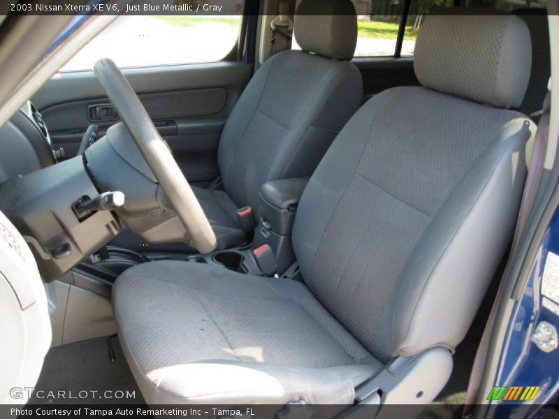 Just Blue Metallic / Gray 2003 Nissan Xterra XE V6