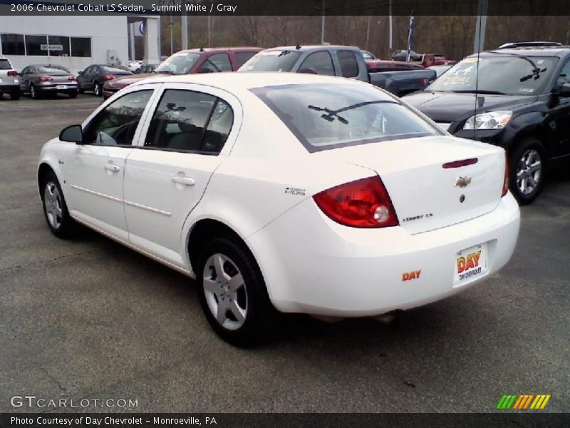 Summit White / Gray 2006 Chevrolet Cobalt LS Sedan