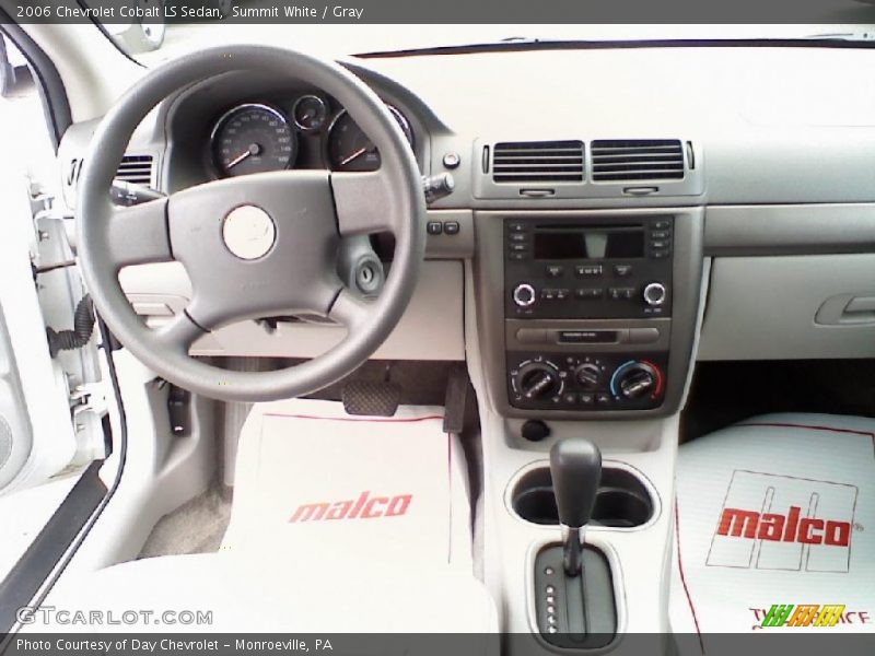 Summit White / Gray 2006 Chevrolet Cobalt LS Sedan