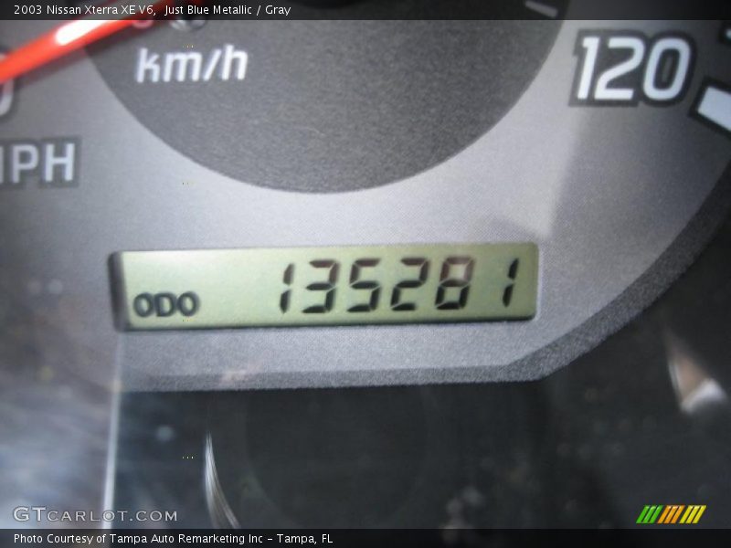 Just Blue Metallic / Gray 2003 Nissan Xterra XE V6