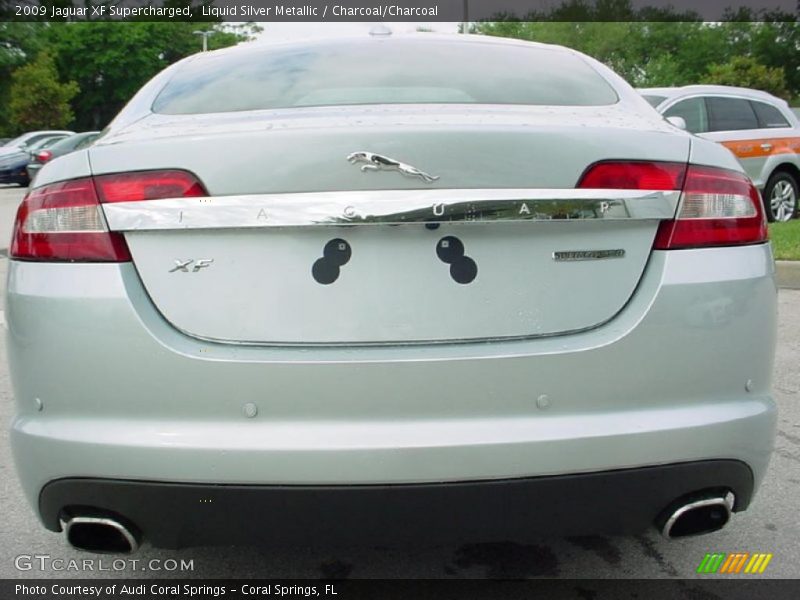 Liquid Silver Metallic / Charcoal/Charcoal 2009 Jaguar XF Supercharged