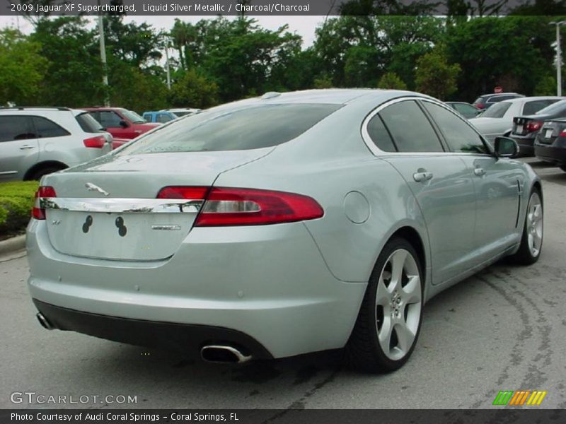 Liquid Silver Metallic / Charcoal/Charcoal 2009 Jaguar XF Supercharged