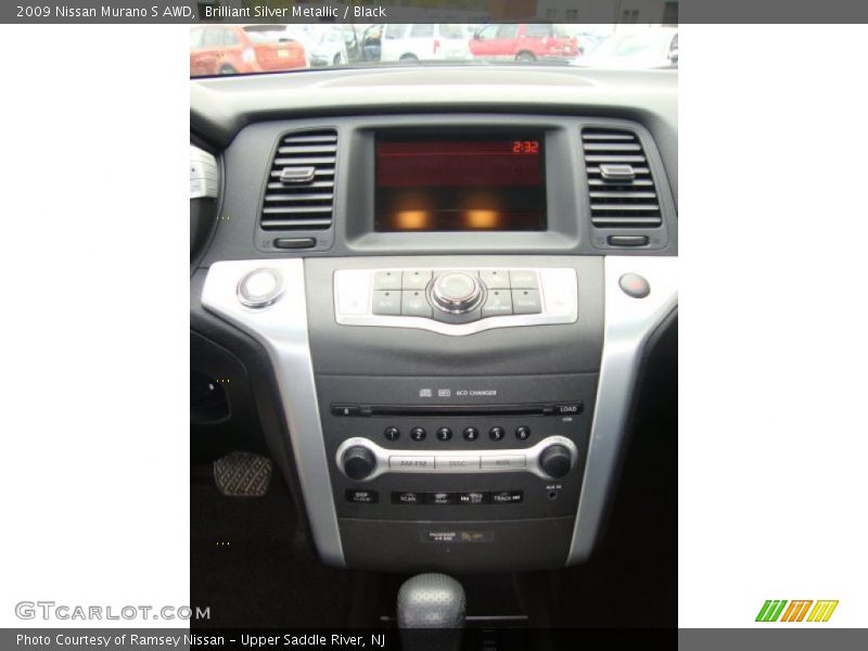 Brilliant Silver Metallic / Black 2009 Nissan Murano S AWD