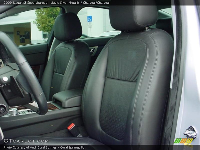 Liquid Silver Metallic / Charcoal/Charcoal 2009 Jaguar XF Supercharged