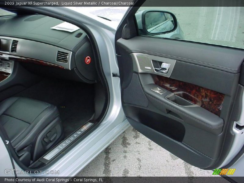 Liquid Silver Metallic / Charcoal/Charcoal 2009 Jaguar XF Supercharged