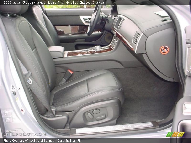 Liquid Silver Metallic / Charcoal/Charcoal 2009 Jaguar XF Supercharged