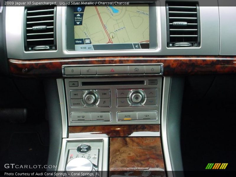 Liquid Silver Metallic / Charcoal/Charcoal 2009 Jaguar XF Supercharged