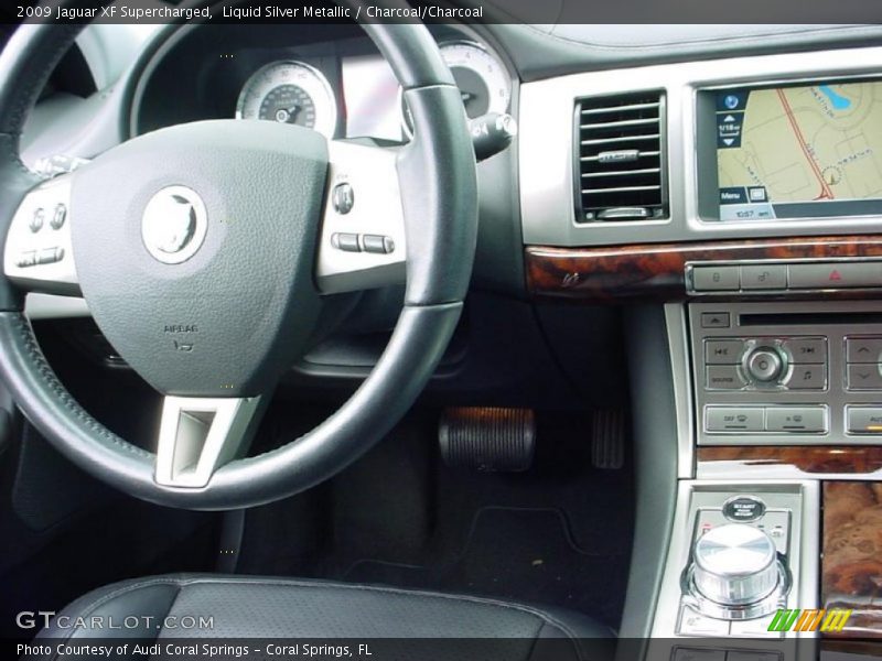 Liquid Silver Metallic / Charcoal/Charcoal 2009 Jaguar XF Supercharged