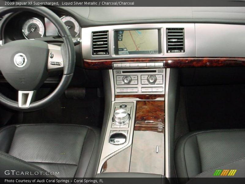 Liquid Silver Metallic / Charcoal/Charcoal 2009 Jaguar XF Supercharged