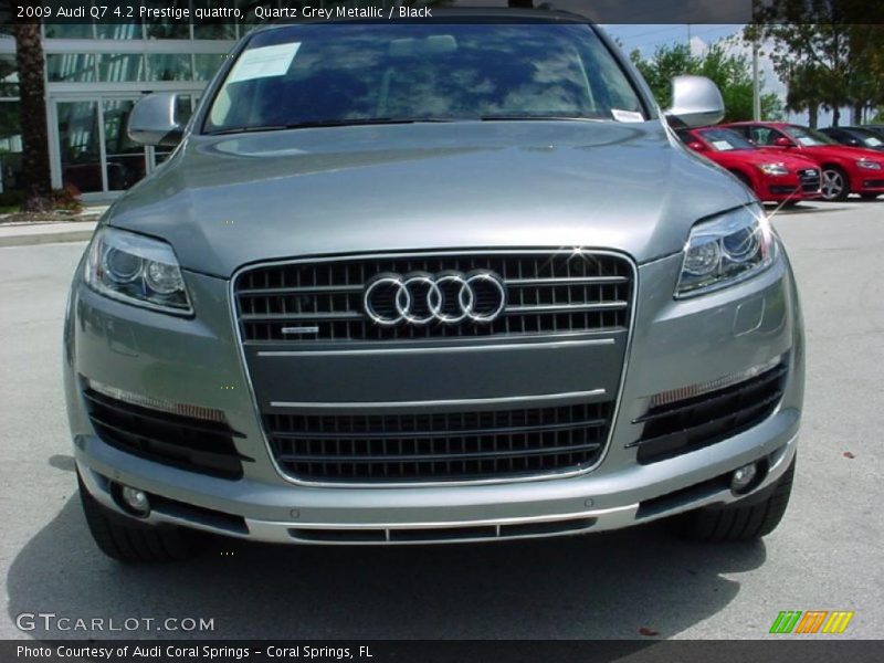 Quartz Grey Metallic / Black 2009 Audi Q7 4.2 Prestige quattro