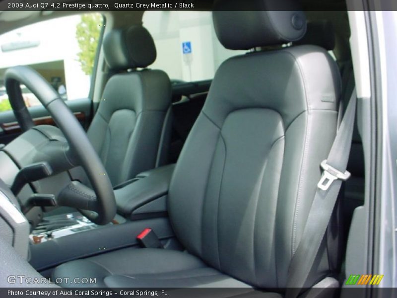 Quartz Grey Metallic / Black 2009 Audi Q7 4.2 Prestige quattro