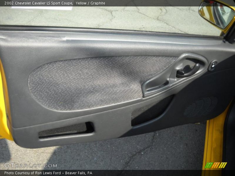 Yellow / Graphite 2002 Chevrolet Cavalier LS Sport Coupe
