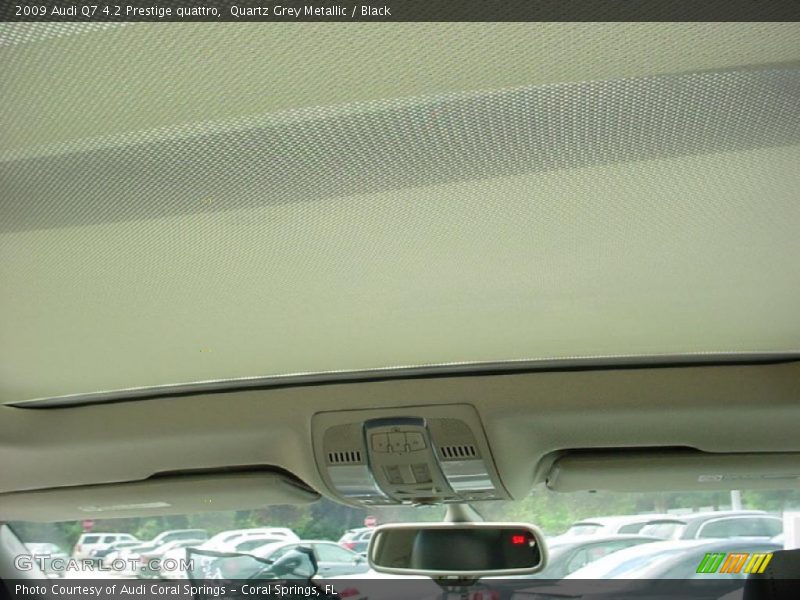 Quartz Grey Metallic / Black 2009 Audi Q7 4.2 Prestige quattro