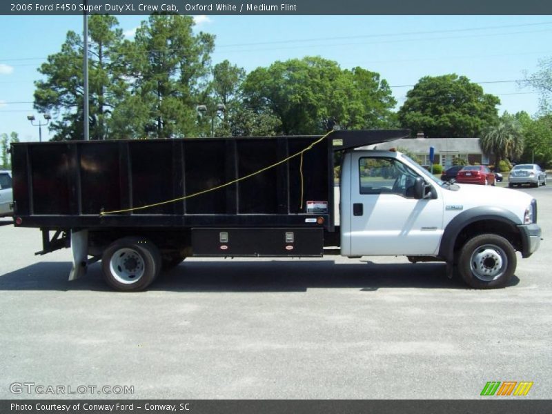 Oxford White / Medium Flint 2006 Ford F450 Super Duty XL Crew Cab