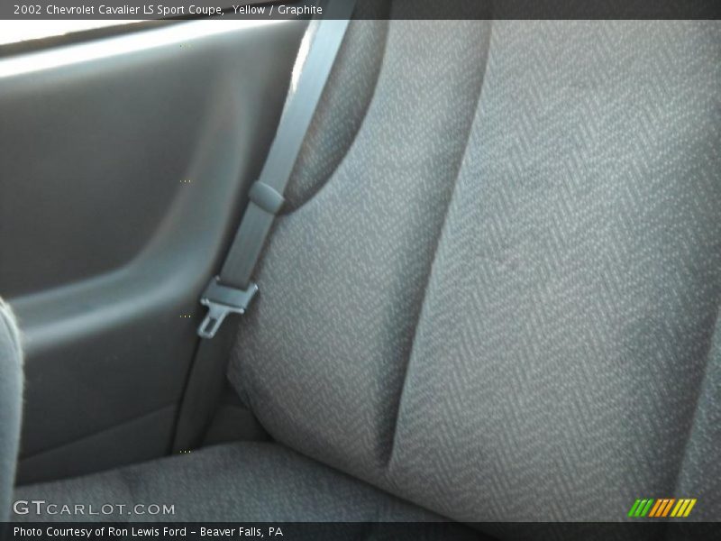 Yellow / Graphite 2002 Chevrolet Cavalier LS Sport Coupe