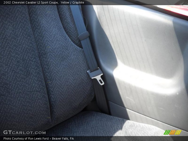 Yellow / Graphite 2002 Chevrolet Cavalier LS Sport Coupe