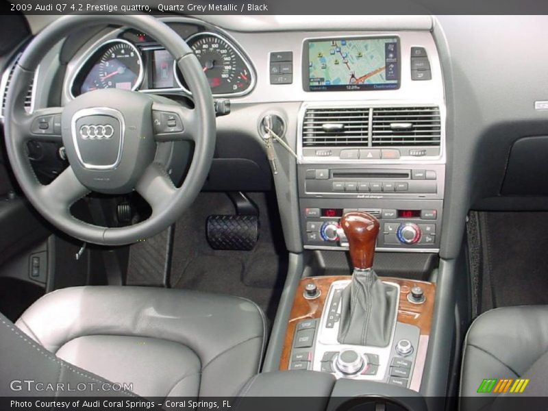 Quartz Grey Metallic / Black 2009 Audi Q7 4.2 Prestige quattro