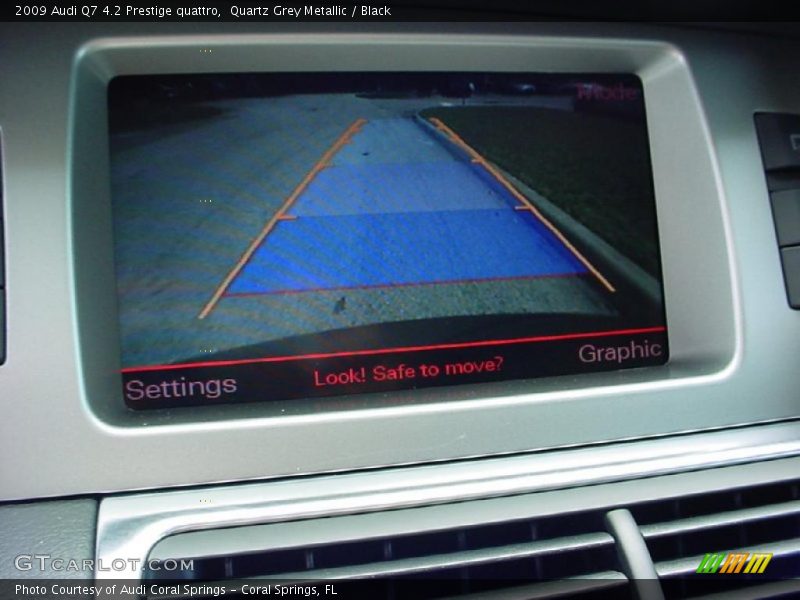 Quartz Grey Metallic / Black 2009 Audi Q7 4.2 Prestige quattro